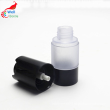 Wholesale frosted white 30ml 50ml 100ml airless pump bottle cosmetic for serums Airless-021RL